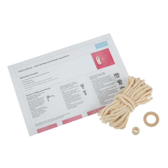 Macrame Kit Wreath