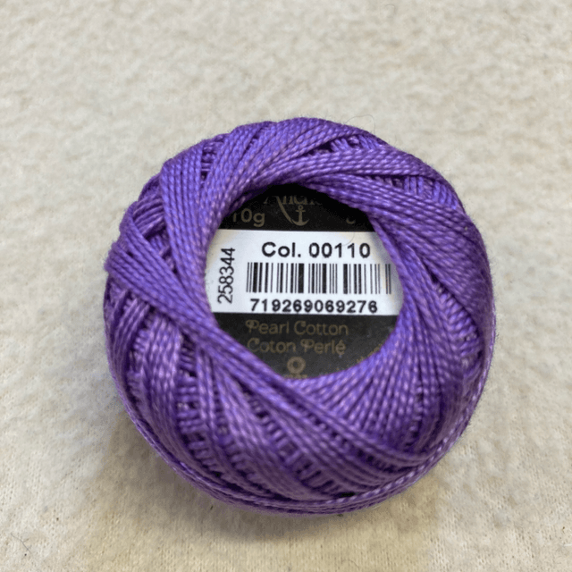 00110 8 weight cotton perle Anchor