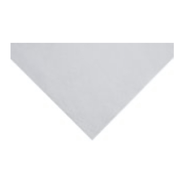 Felt squares: wool/viscose White
