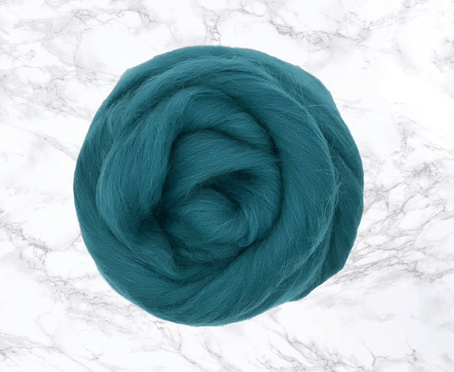 Duck Egg 23 mic merino top 