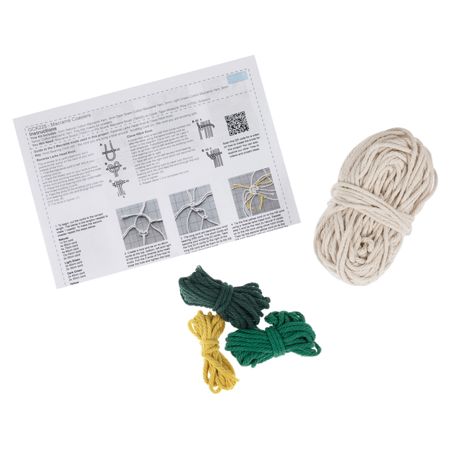 Macrame Kit Coaster
