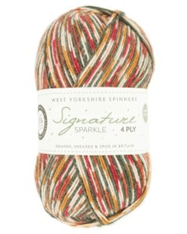 Signature 4 ply Sock Wool Christmas 