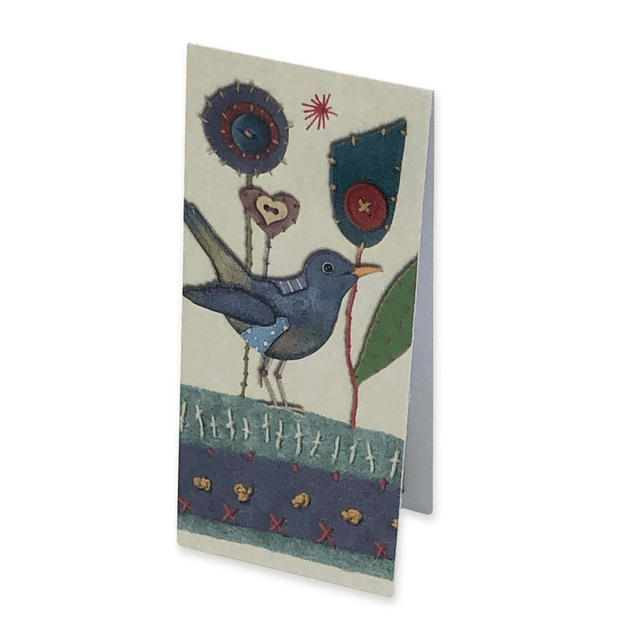Magnetic Bookmark - Stitched Birdies