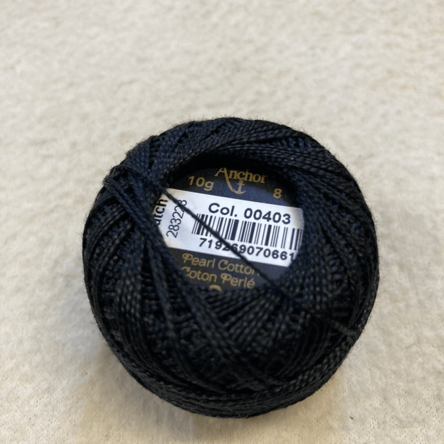 00403  8 weight cotton perle Anchor