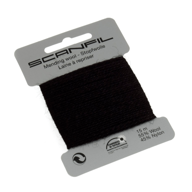 Mending Wool 003 black