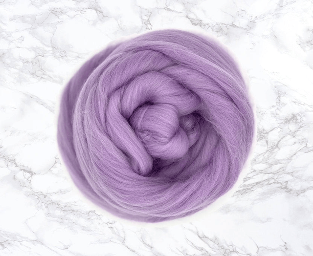 Lavender 23 mic merino top   
