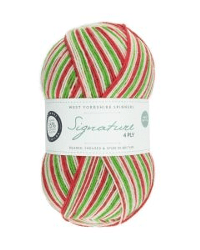 Signature 4 ply Sock Wool Christmas 