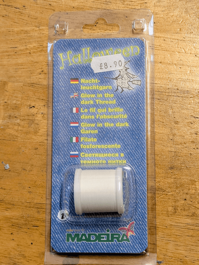 Glow in the Dark Thread