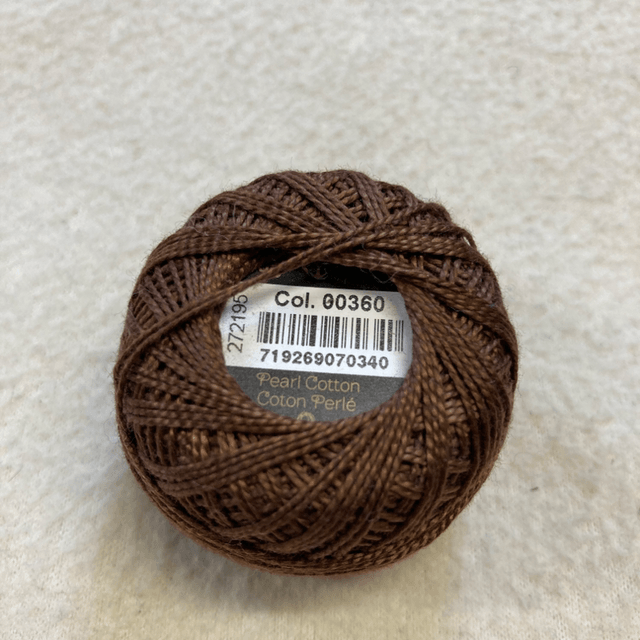 00360  8 weight cotton perle Anchor