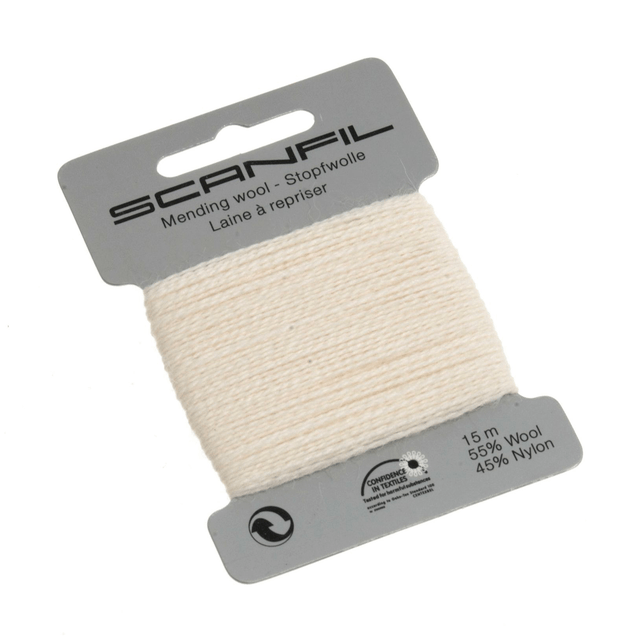 Mending Wool 001bridal white