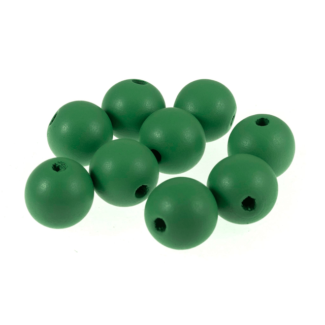 Coloured Wooden Beads 25mm
