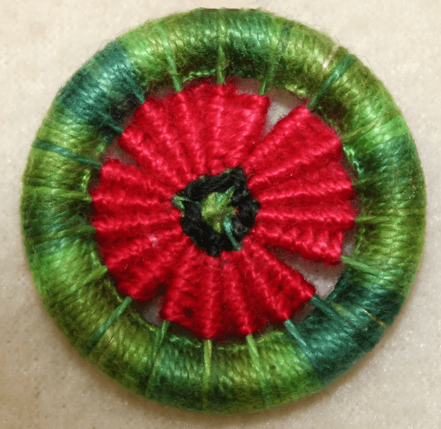 Dorset Buttons with a Twist