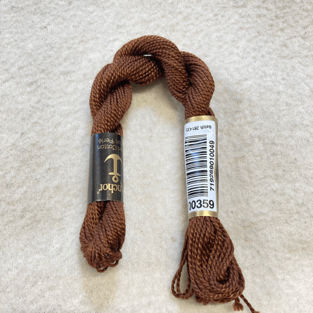 00359  5 weight cotton perle Anchor