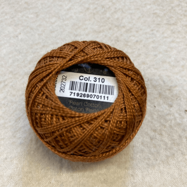 310  8 weight cotton perle Anchor