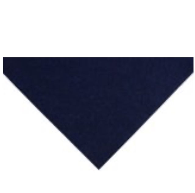 Felt squares: wool/viscose Midnight
