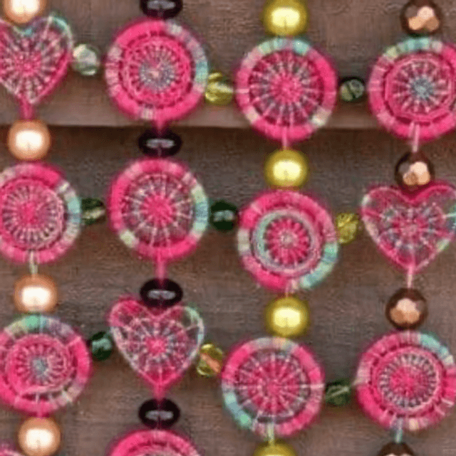 Beaded Dorset Buttons