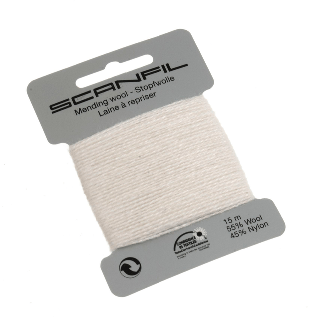 Mending Wool 002 white