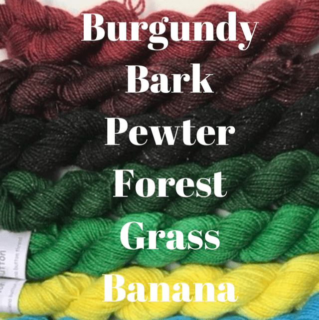 4ply Merino Nylon Sparkle Mini Skein