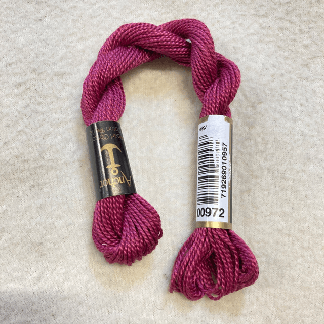00972  5 weight cotton perle Anchor