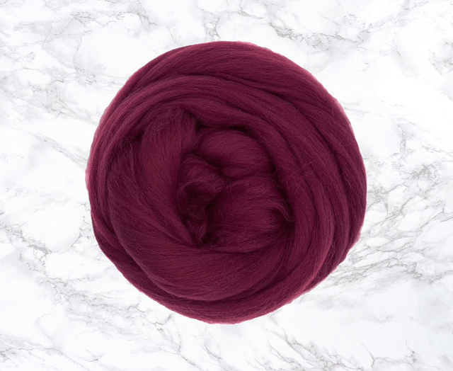 Fuchsia 23 mic merino top  