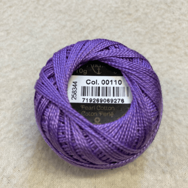 00110 8 weight cotton perle Anchor