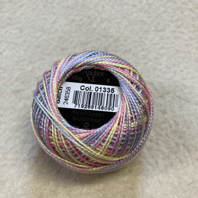 1335  8 weight cotton perle Anchor