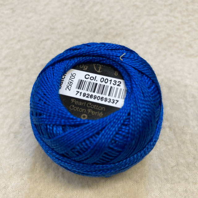 00132  8 weight cotton perle Anchor