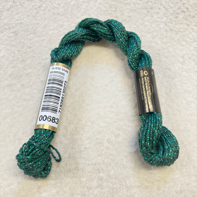 0683 metallic 5 weight cotton perle Anchor