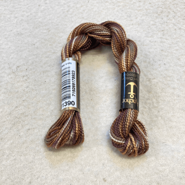 1390  5 weight cotton perle Anchor