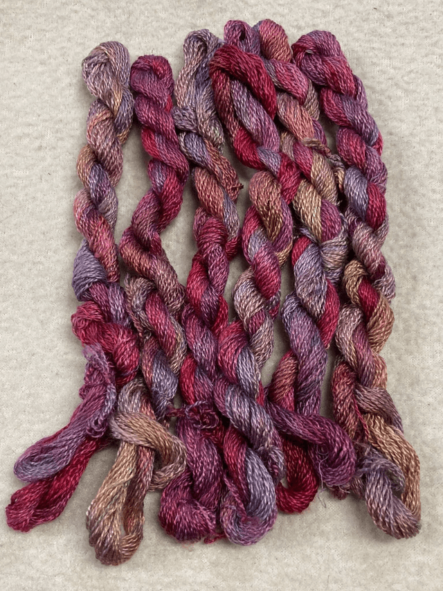 Cupro Embroidery Thread  recycled cotton 6544