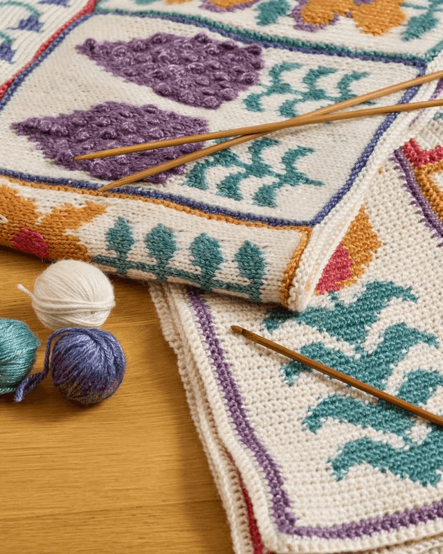 Knit Along yarn pack Springtime blanket 