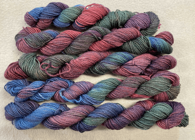 Limited Edition Sparkle Merino/Nylon Mini Skein 6561 Sparkle