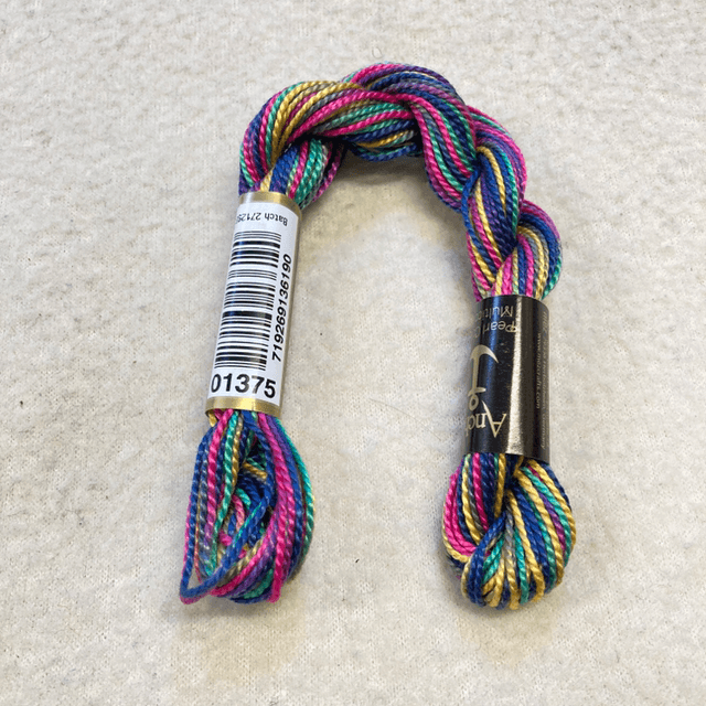 1375  5 weight cotton perle Anchor