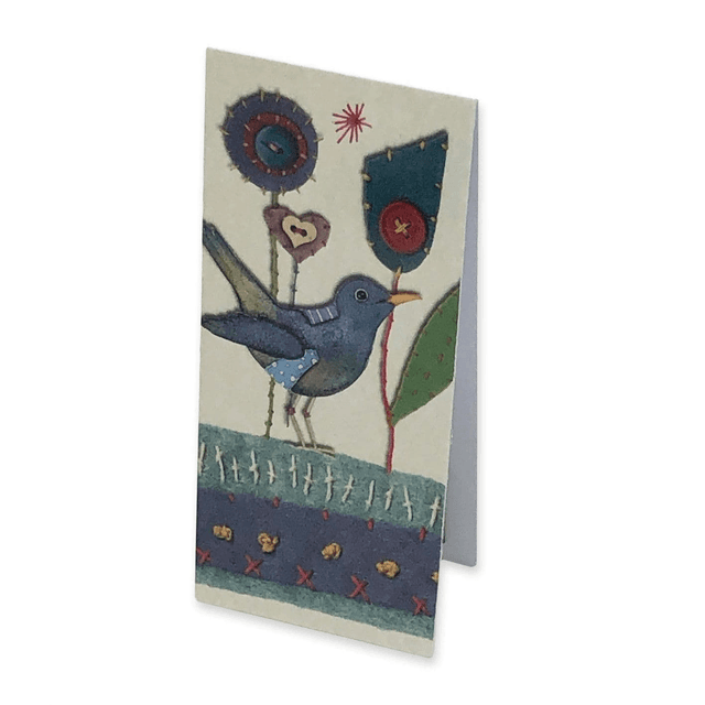 Magnetic Bookmark - Stitched Birdies