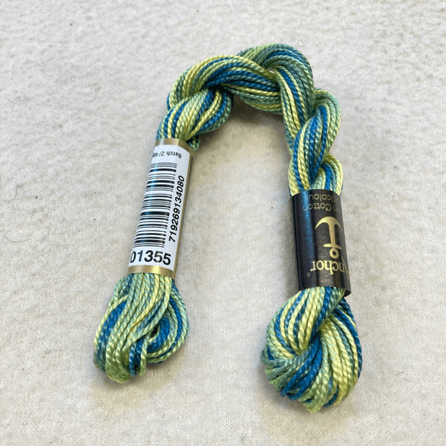 1355  5 weight cotton perle Anchor