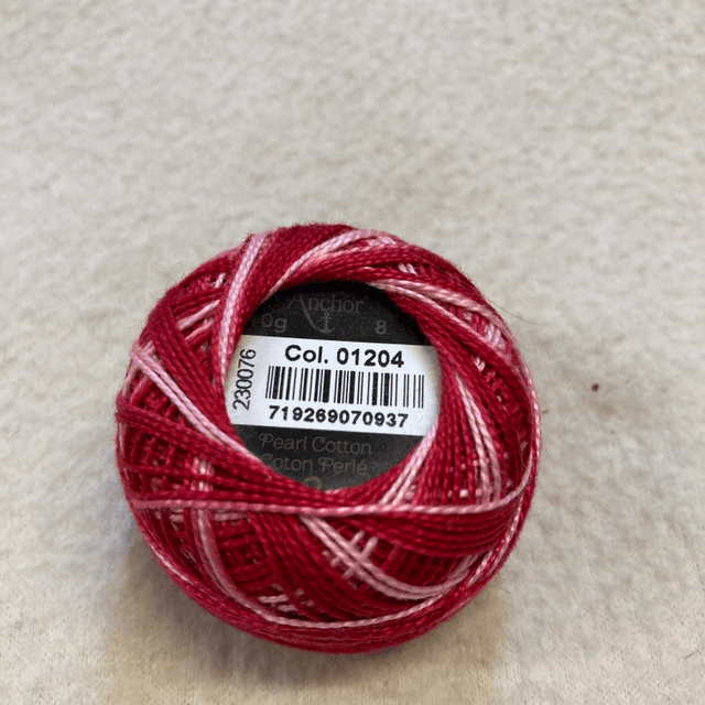 1204  8 weight cotton perle Anchor