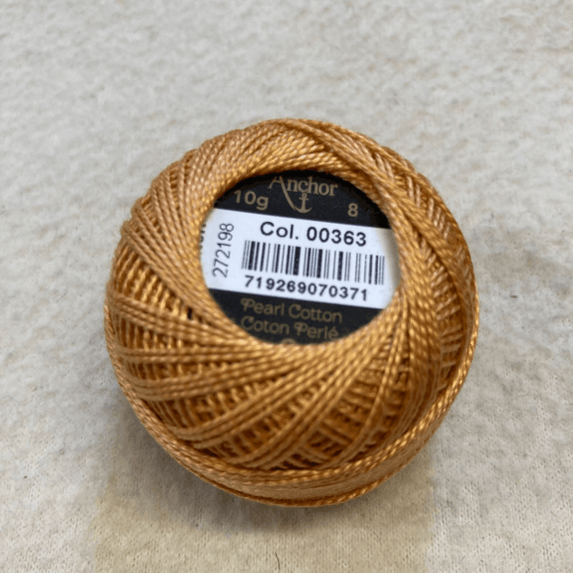 00363  8 weight cotton perle Anchor