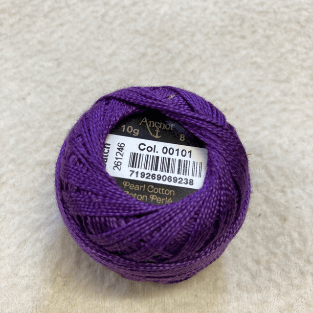 00101 8 weight cotton perle Anchor