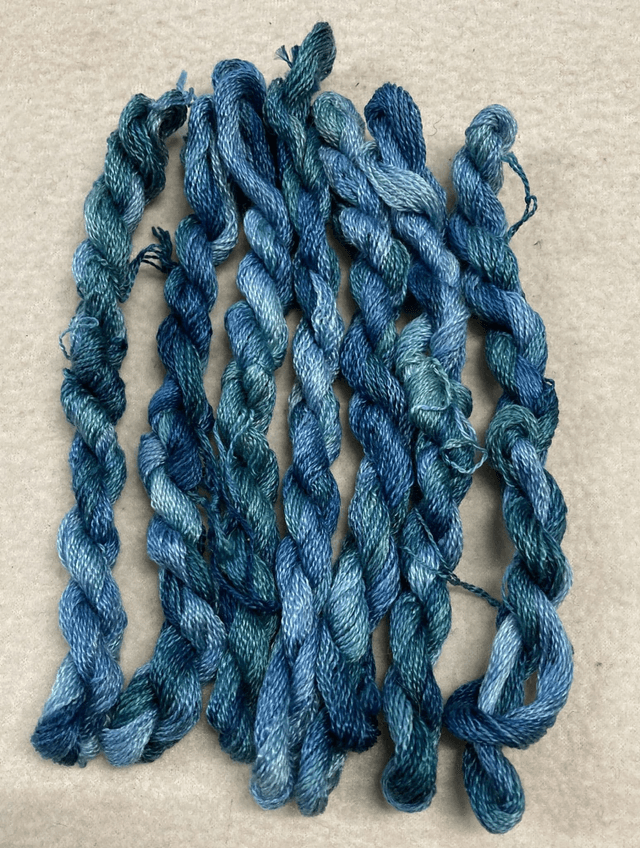 Cupro Embroidery Thread  recycled cotton 6536