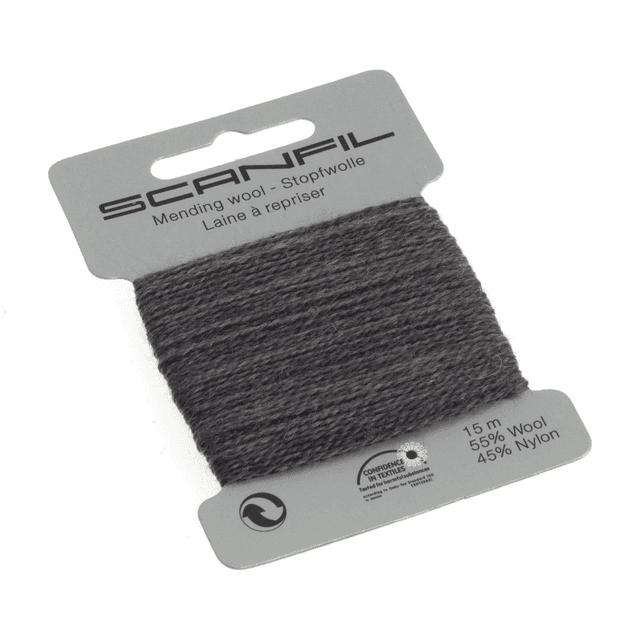 Mending Wool 069 charcoal