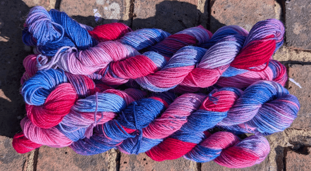 Limited Edition Merino/Nylon Mini Skein Melissa