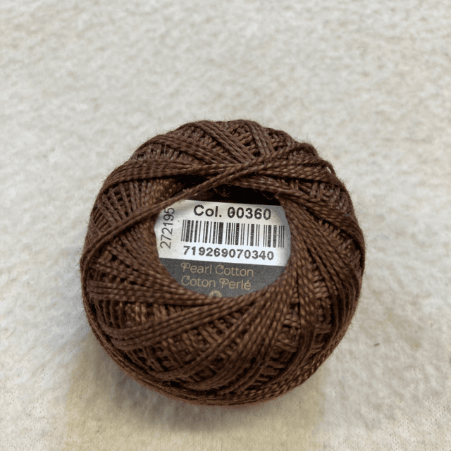 00360  8 weight cotton perle Anchor