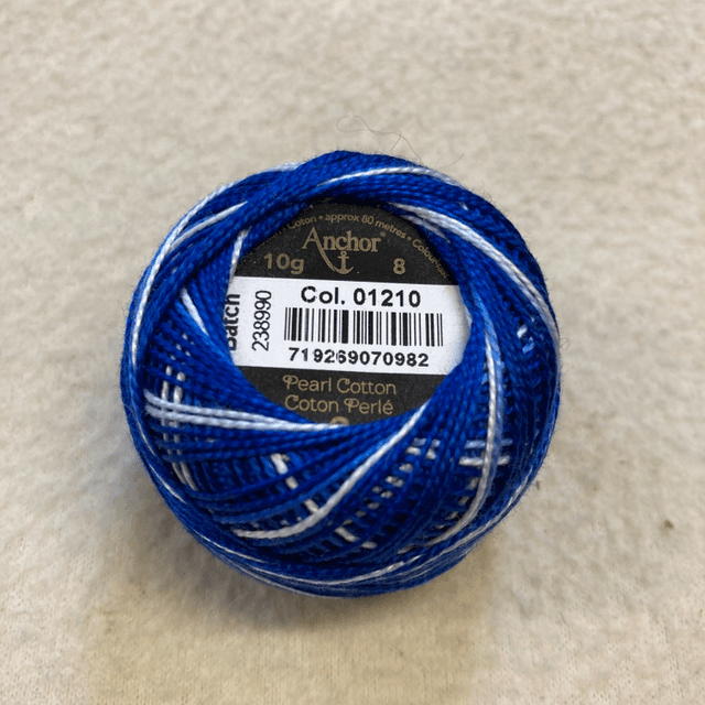1210  8 weight cotton perle Anchor
