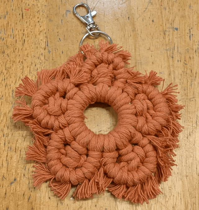 Marigold Macramé Keyring Kit
