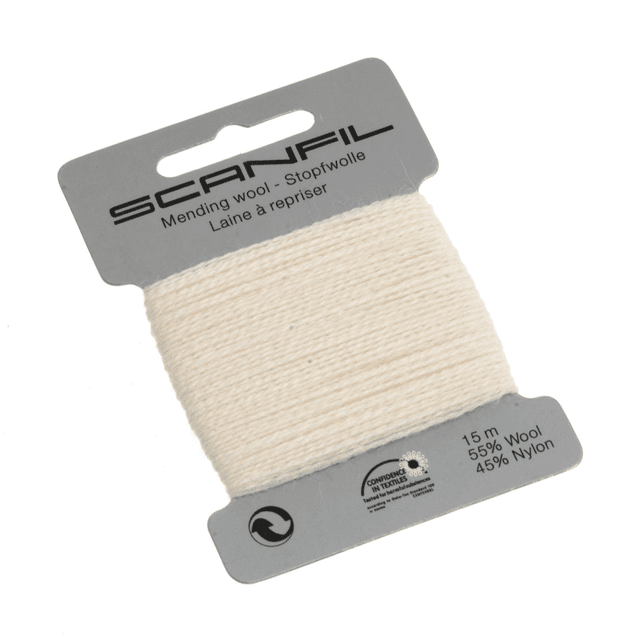 Mending Wool 001bridal white