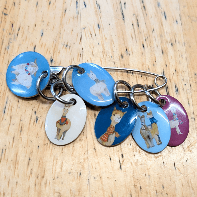 Stitch Marker Knitting - Alpaca and Friends set of six