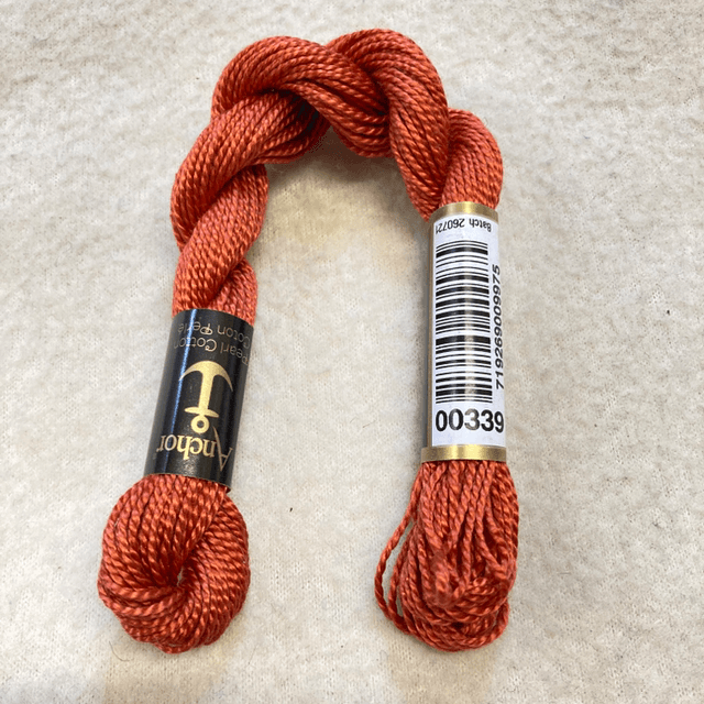 00339  5 weight cotton perle Anchor