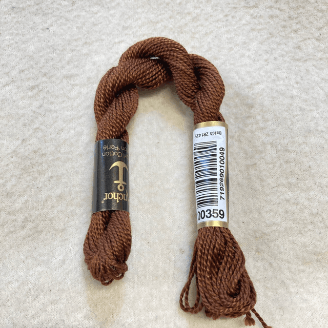 00359  5 weight cotton perle Anchor