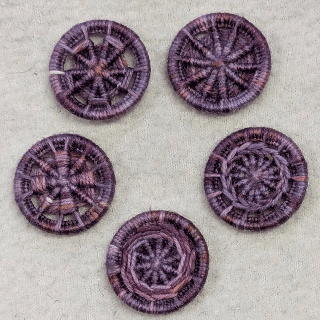 Multiple Style Dorset Button Kit - Grape 