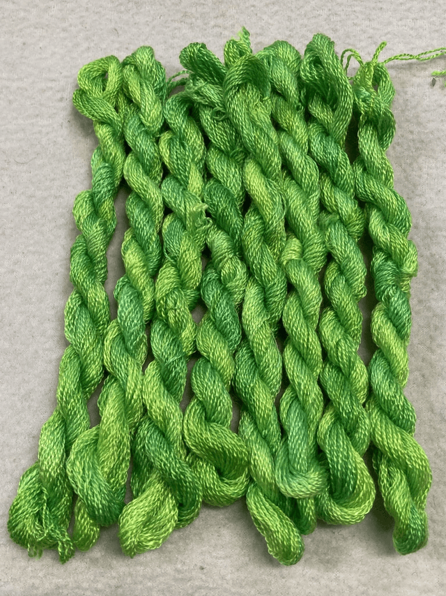 Cupro Embroidery Thread  recycled cotton 6541